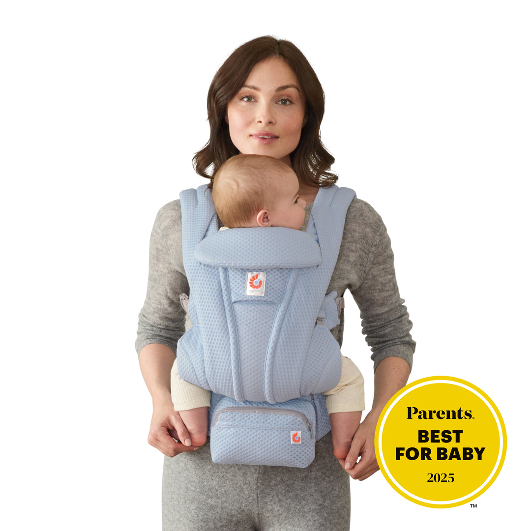 Ergobaby Omni Deluxe Mesh Baby Carrier - Serene Blue