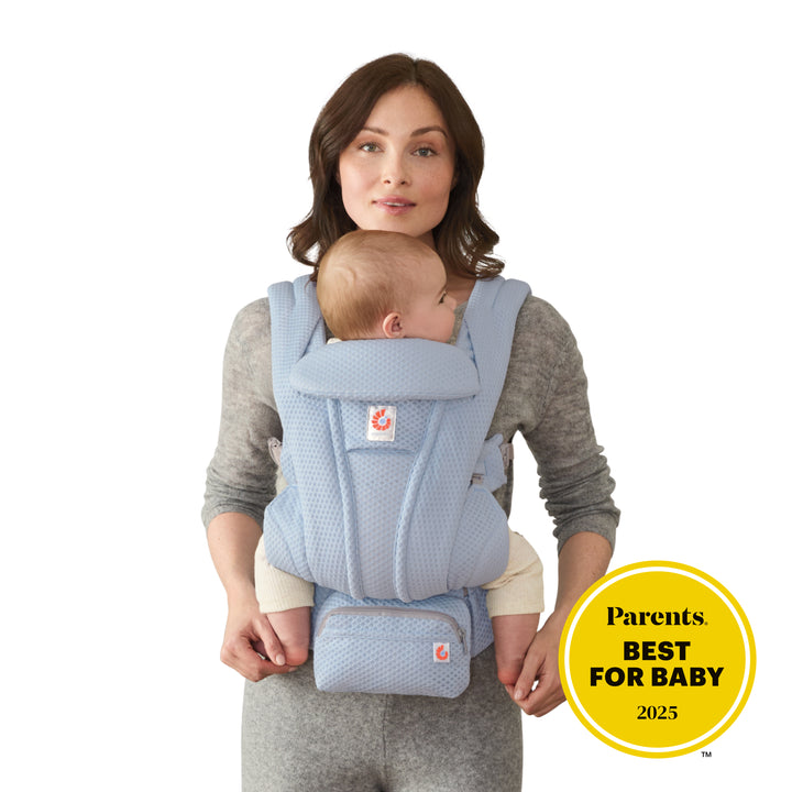 Ergobaby Omni Deluxe Mesh Baby Carrier - Serene Blue
