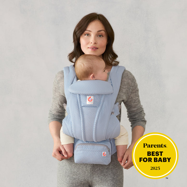 Ergobaby Omni Deluxe Mesh Baby Carrier - Serene Blue