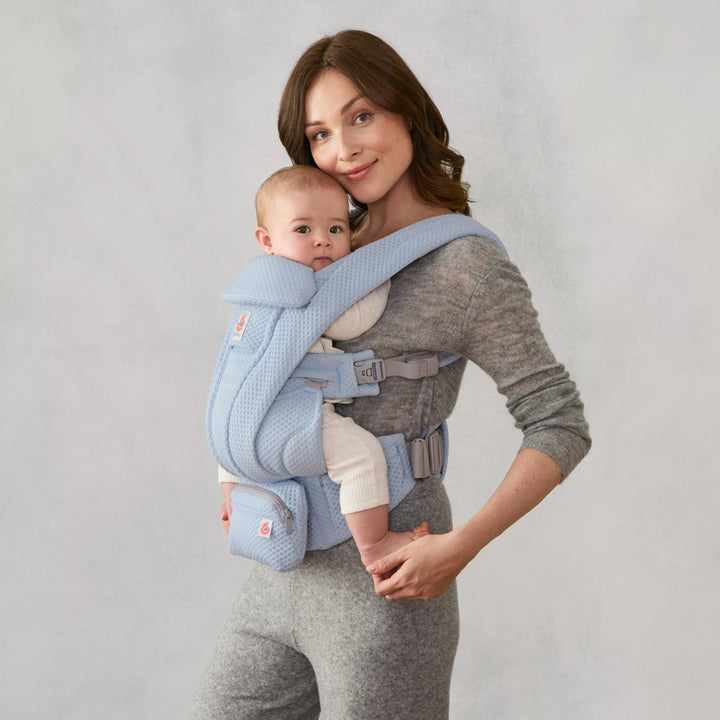 Ergobaby Omni Deluxe Mesh Baby Carrier - Serene Blue