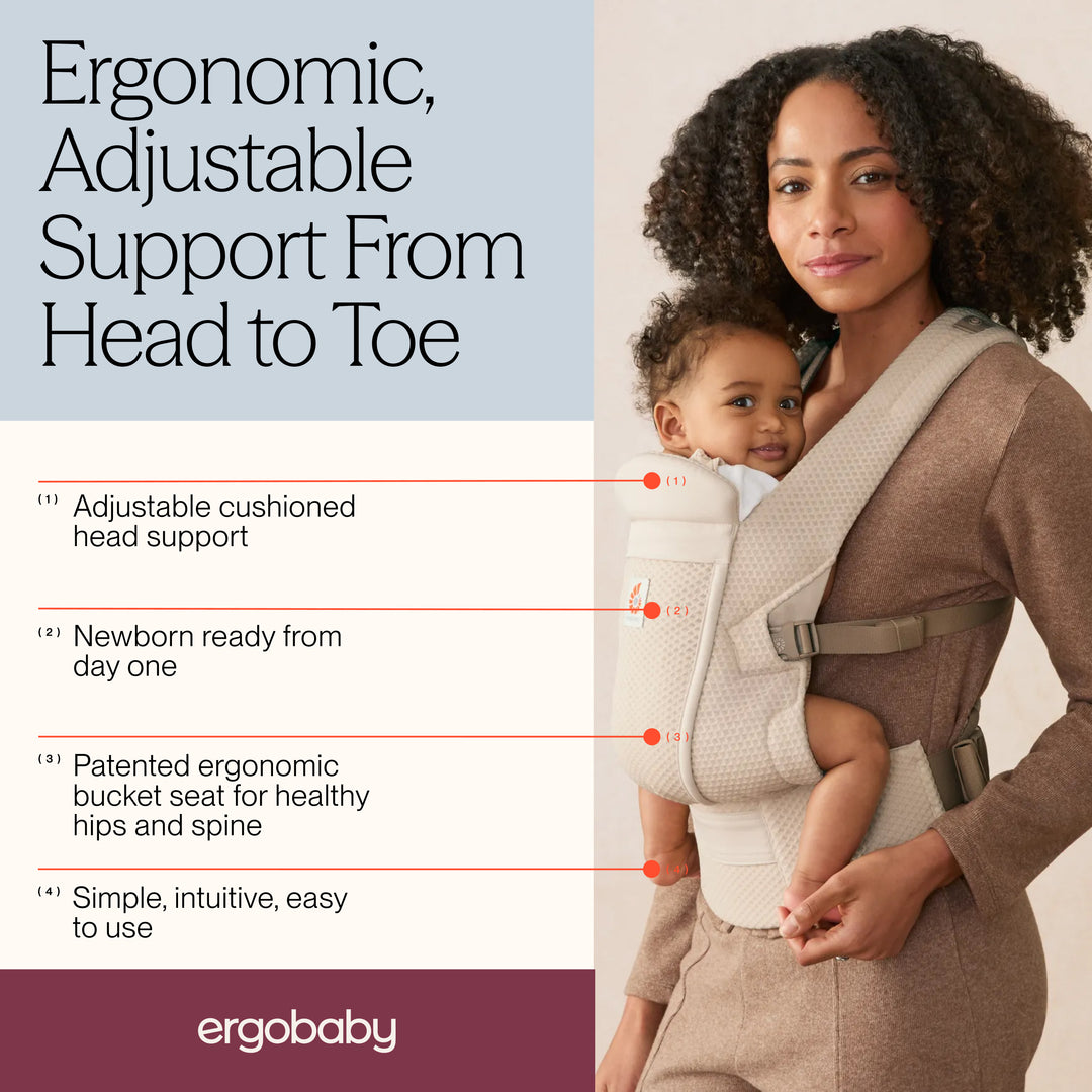 Ergobaby Omni Lite Baby Carrier - Natural Beige
