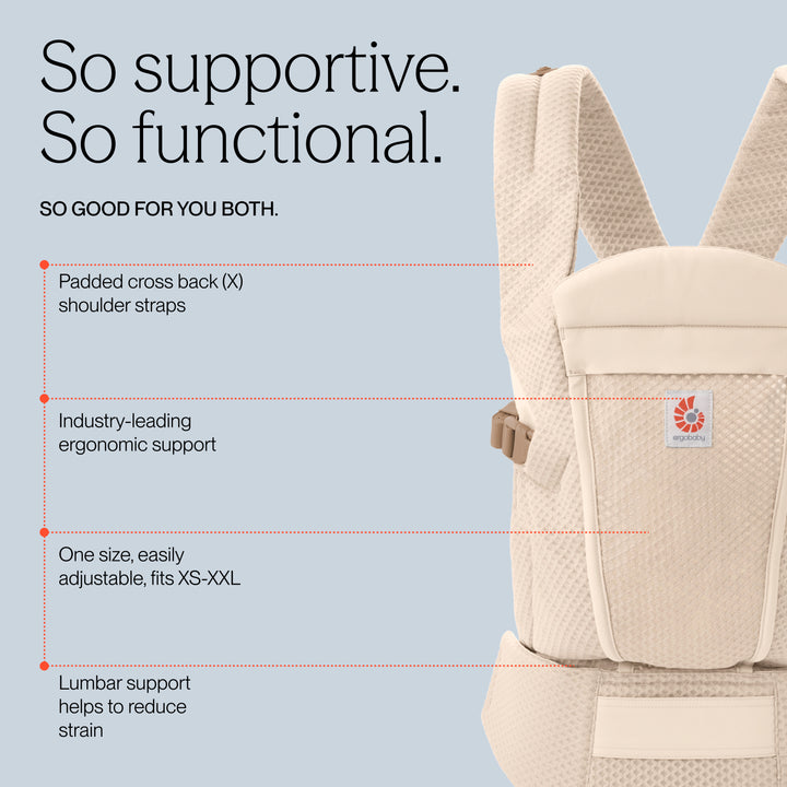 Ergobaby Omni Lite Baby Carrier - Natural Beige
