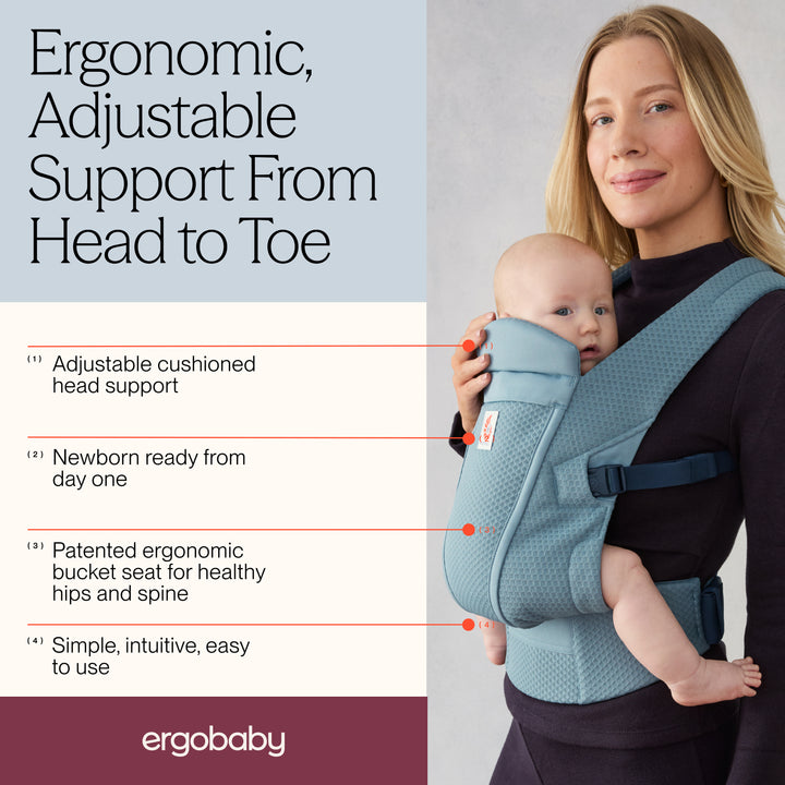 Ergobaby Omni Lite Baby Carrier - Slate Blue