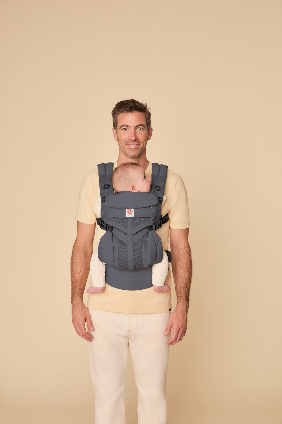 ERGOBABY OMNI CLASSIC MESH BABY CARRIER - CHARCOAL GREY