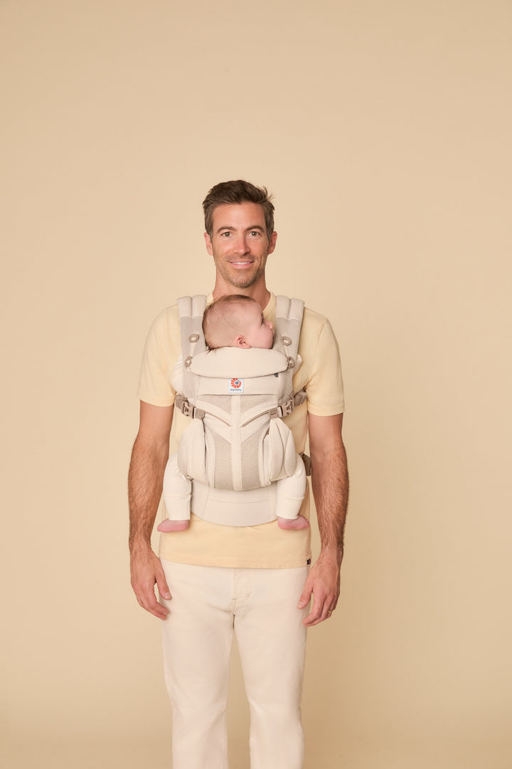 ERGOBABY OMNI CLASSIC MESH BABY CARRIER - NATURAL BEIGE