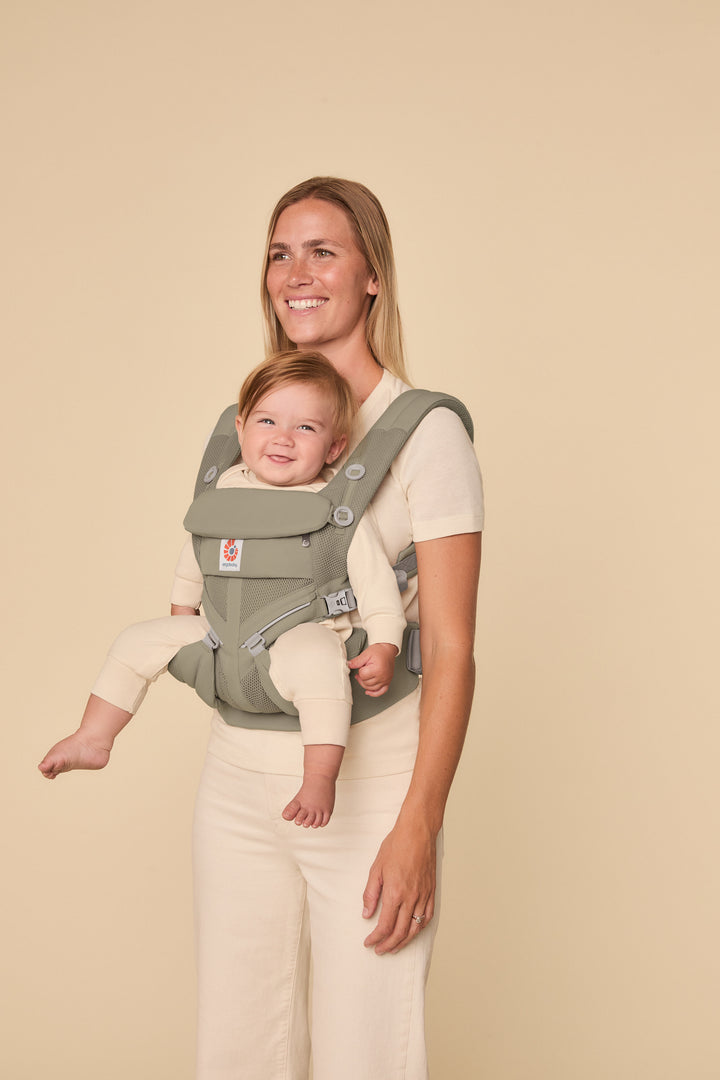 ERGOBABY OMNI CLASSIC MESH CARRIER - SOFT OLIVE