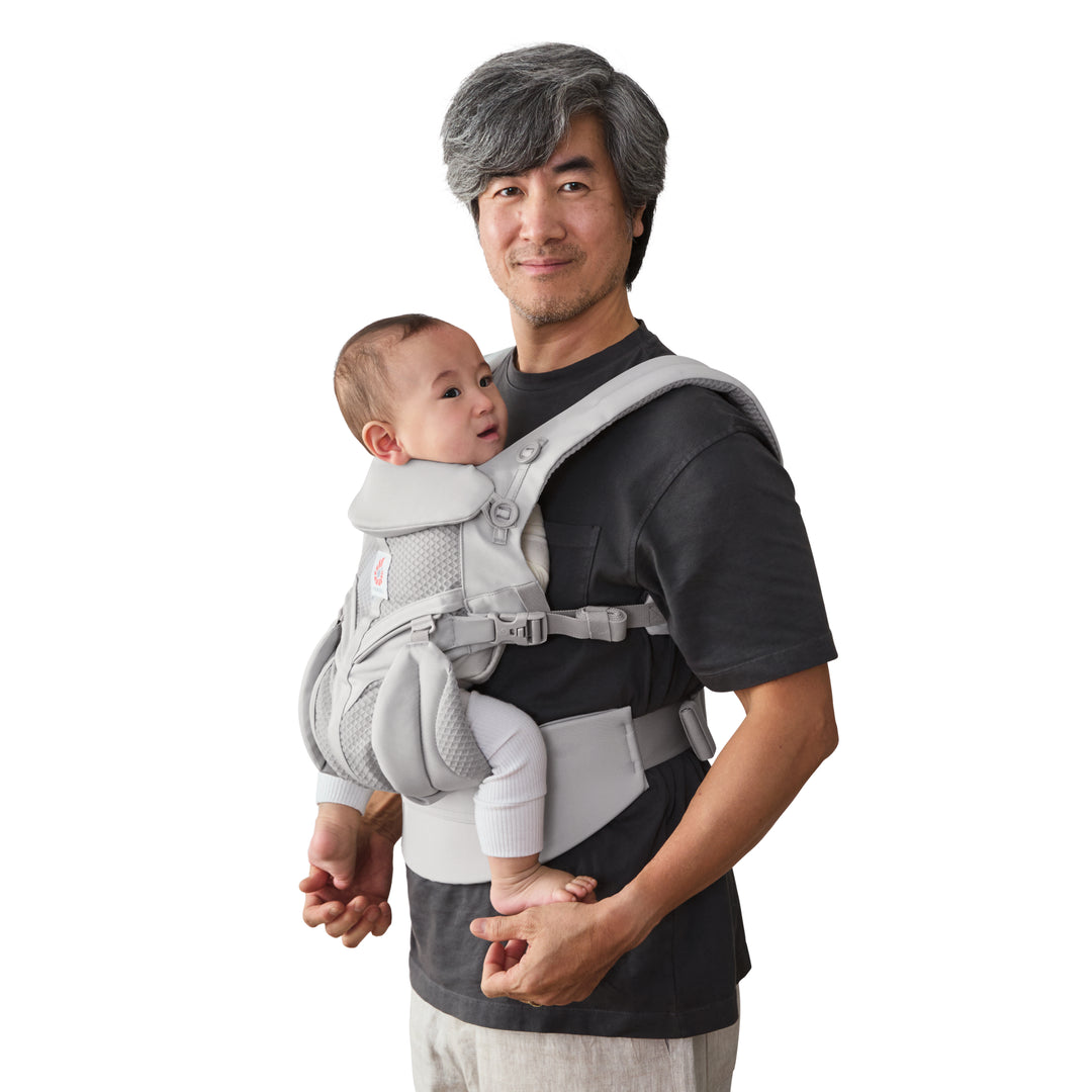 Ergobaby Omni Classic Mesh Baby Carrier - Pearl Grey