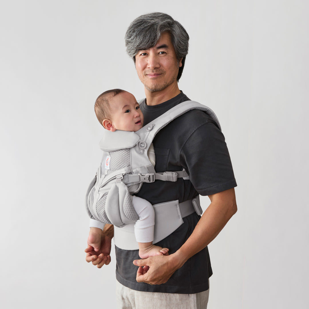 Ergobaby Omni Classic Mesh Baby Carrier - Pearl Grey