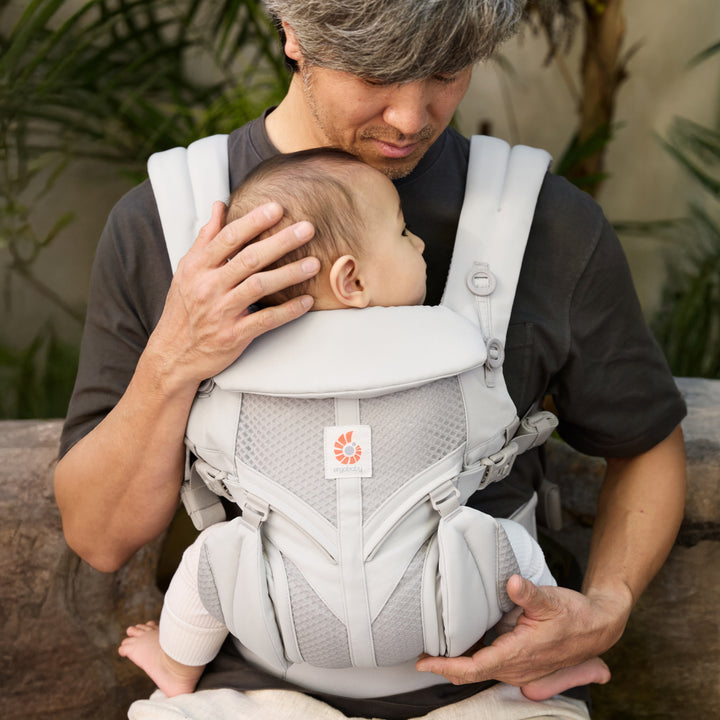 Ergobaby Omni Classic Mesh Baby Carrier - Pearl Grey