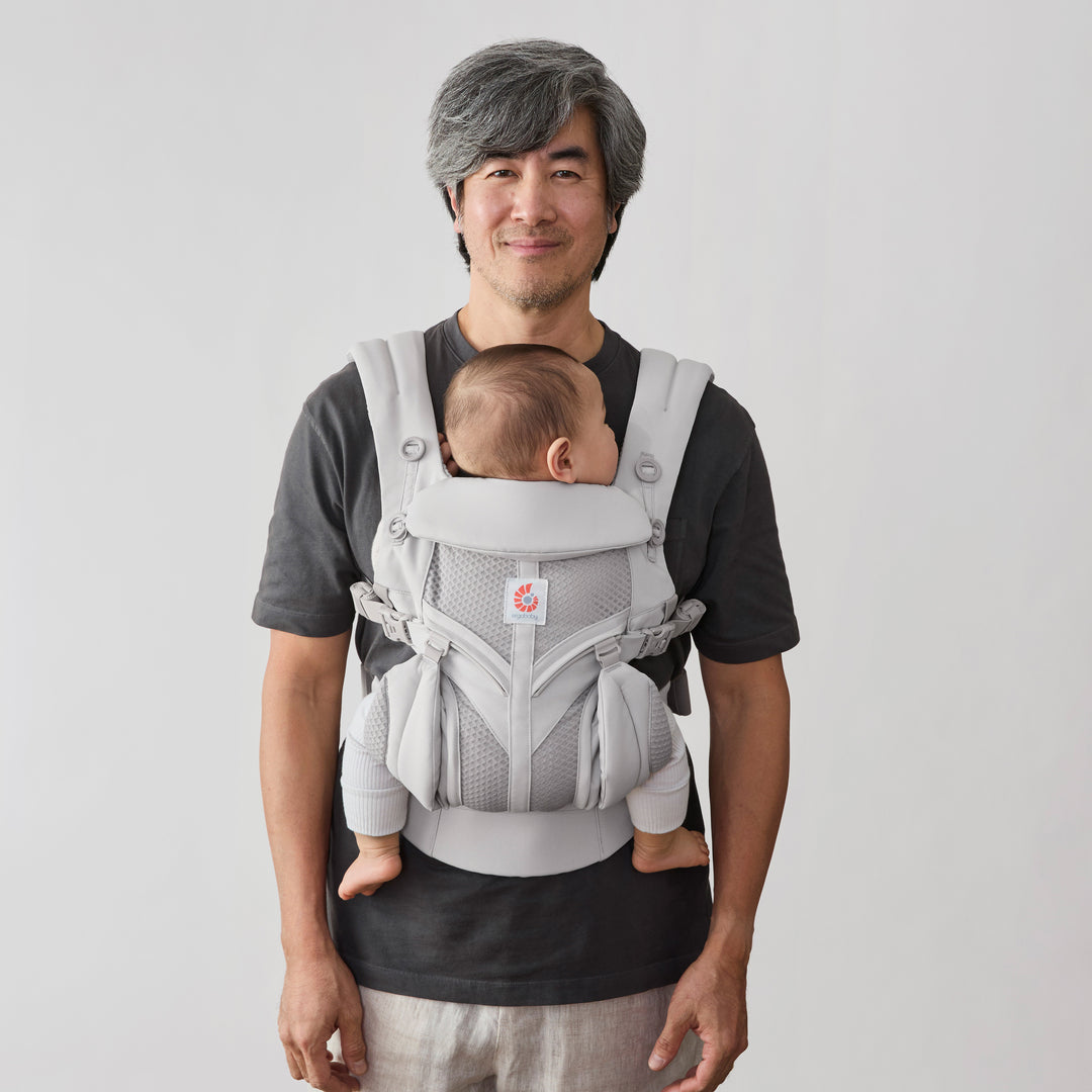 Ergobaby Omni Classic Mesh Baby Carrier - Pearl Grey