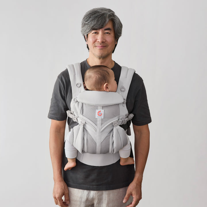 Ergobaby Omni Classic Mesh Baby Carrier - Pearl Grey