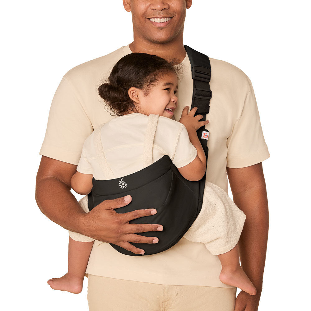 Ergobaby Upsie Sling Carrier - Onyx Black