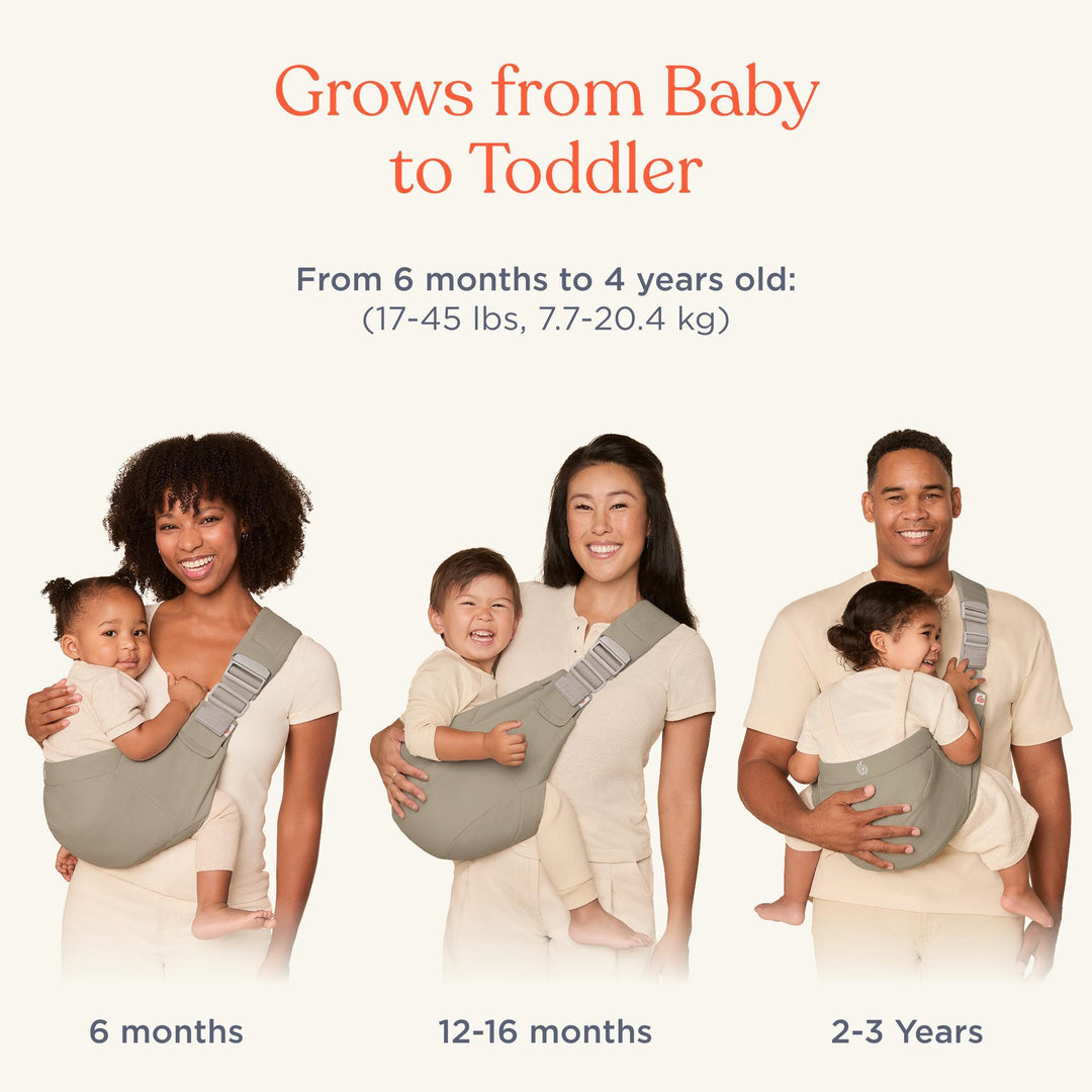 Ergobaby Upsie Sling Carrier - Soft Olive