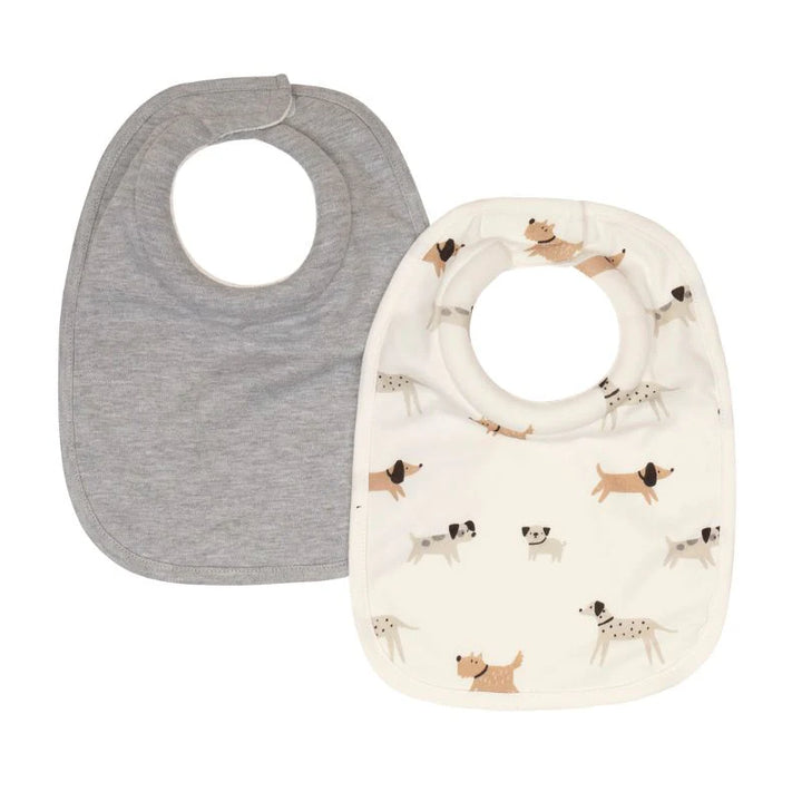 All4Ella Roll neck bibs 2pk - Dogs