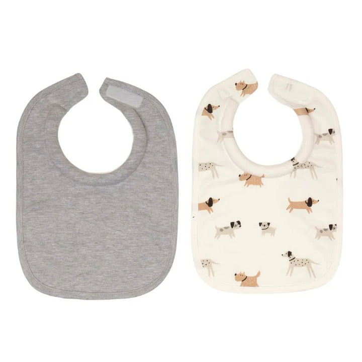 All4Ella Roll neck bibs 2pk - Dogs
