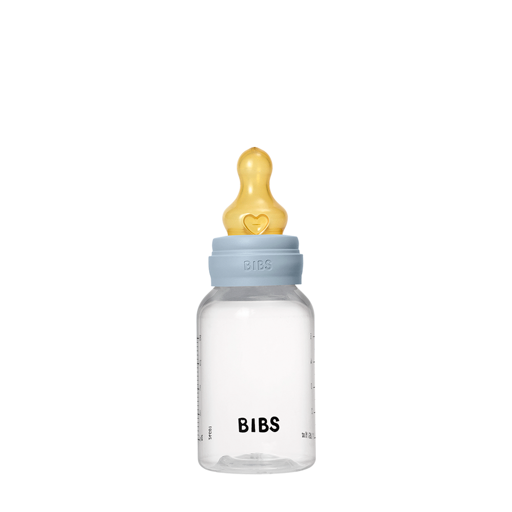 Baby BPA-Free PP Bottle Set 150ml Latex - Baby Blue