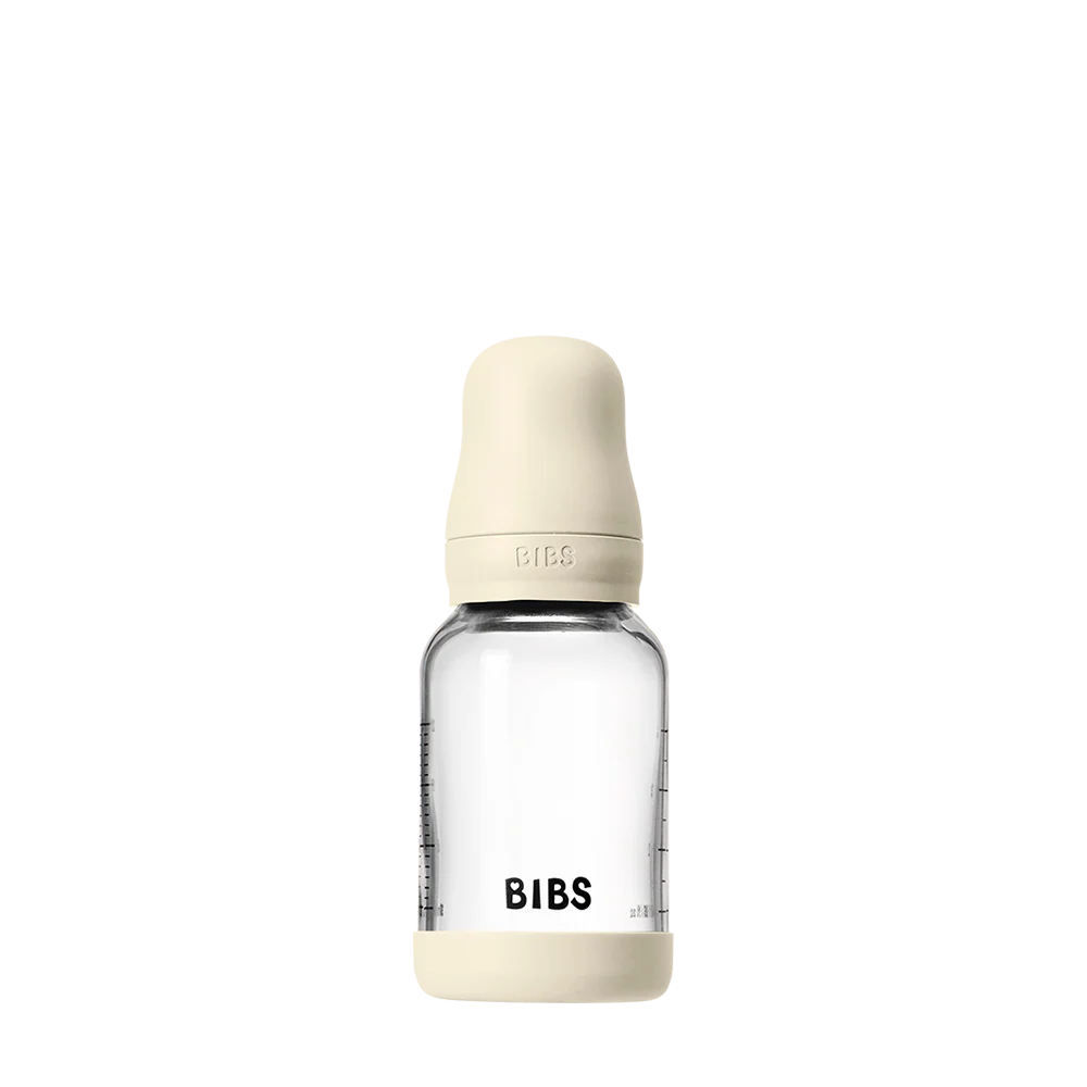 Baby Glass Bottle Set 120ml Latex - Ivory