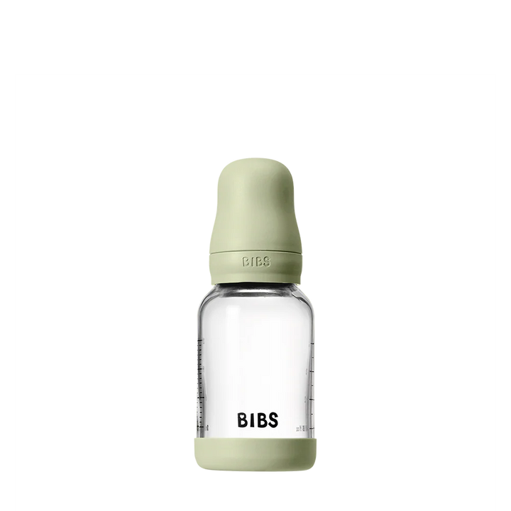 Baby Glass Bottle Set 120ml Latex - Sage