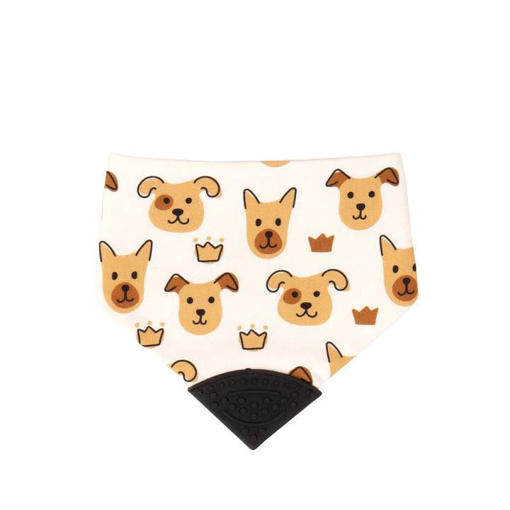 All4Ella Reversible teether bib - Puppies