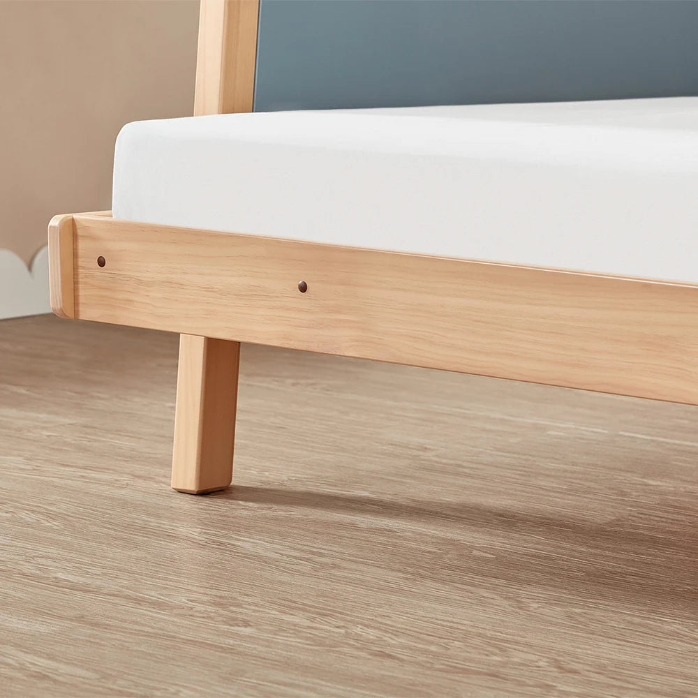 Boori Natty Maxi Bunk Bed with Staircase - Barley and Almond (BK-NASMBBSCV24/BAAD)
