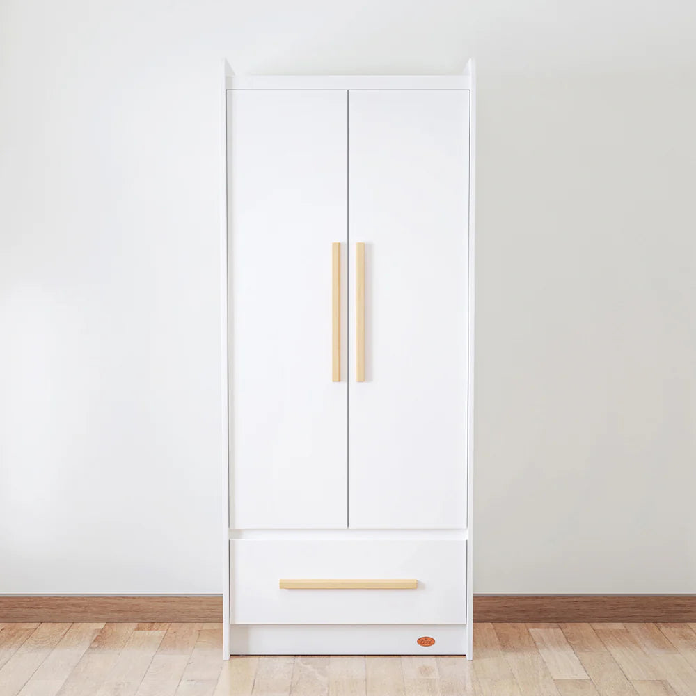 Boori Neat 2 Door Wardrobe - Barley and Almond (BK-NE2DWR/BAAD)