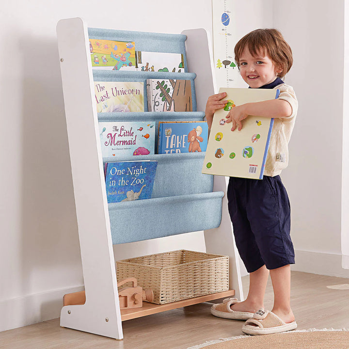 Boori Oslo Bookrack-CHERRY AND ALMOND (BK-OSBRV24/CHAD)