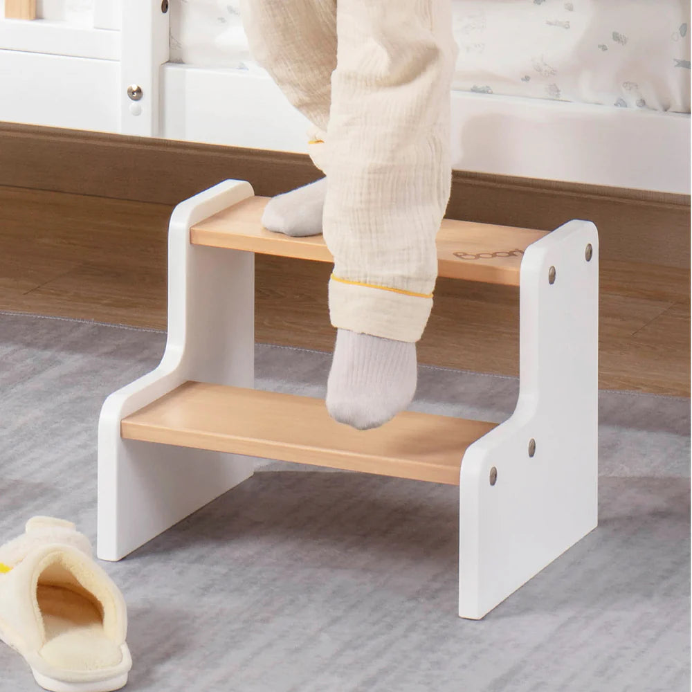 Boori Tidy Foot Step Stool-Cherry & Almond(BK-TIFSV24/CHAD)