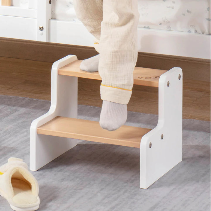 Boori Tidy Foot Step Stool-Cherry & Almond(BK-TIFSV24/CHAD)