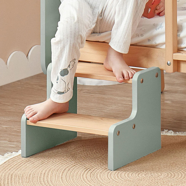 Boori Tidy Foot Step Stool-Blueberry & Almond(BK-TIFSV24/BBAD)
