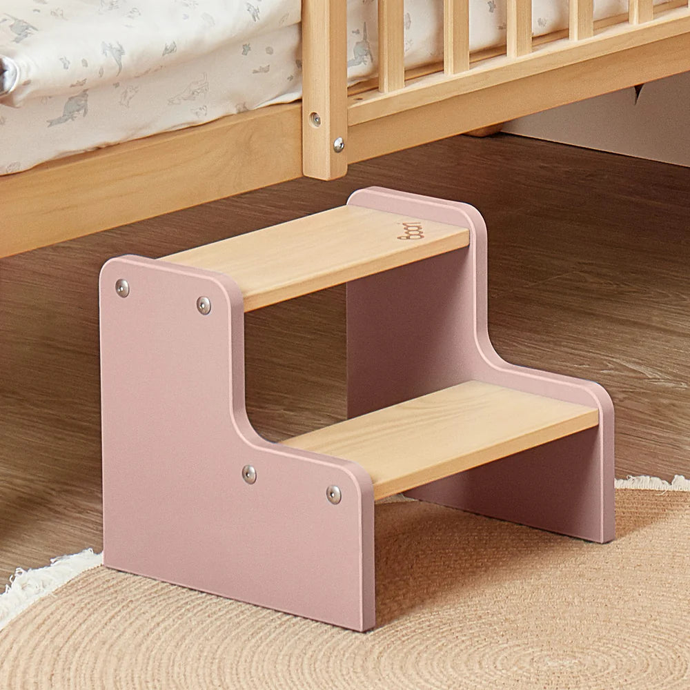Boori Tidy Foot Step Stool-Cherry & Almond(BK-TIFSV24/CHAD)