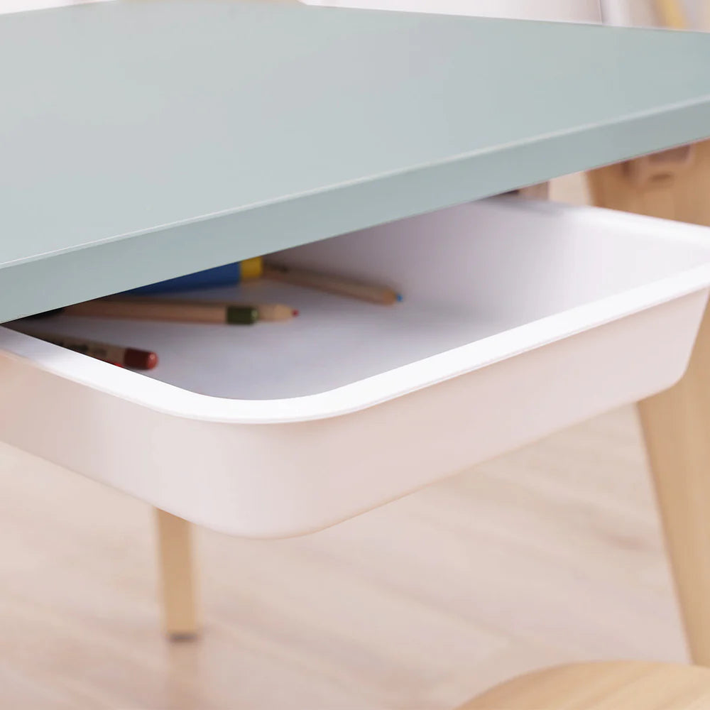 Boori Tidy Table V23 with Two Chairs - Cherry and Almond