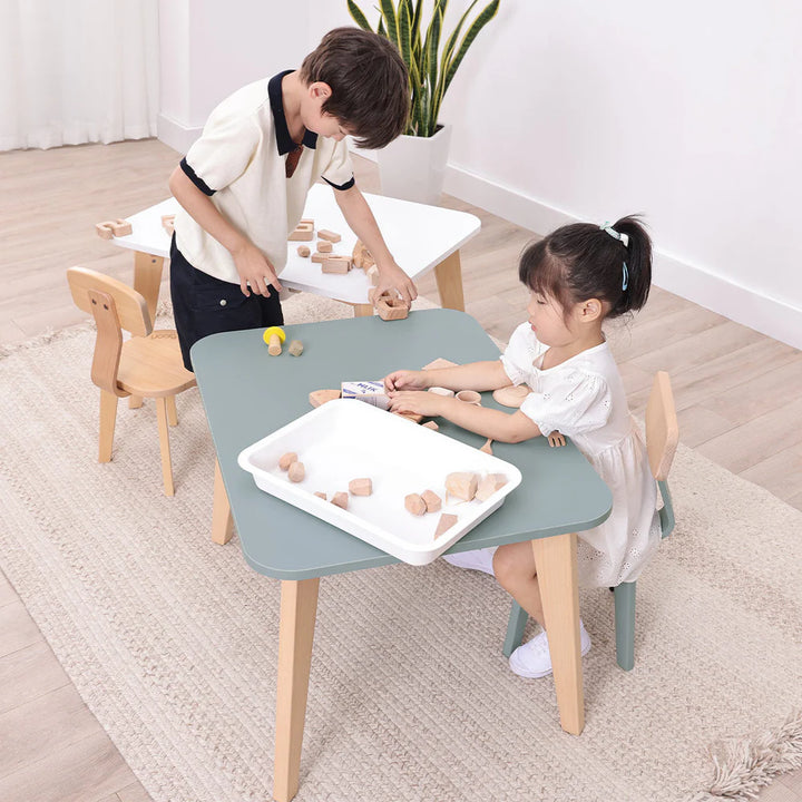 Boori Tidy Table V23 with Two Chairs - Cherry and Almond