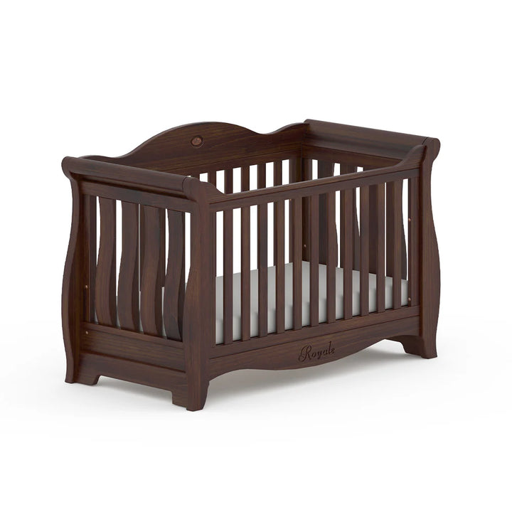 Boori Sleigh Royale Baby Cot V23-Coffee (B-SLRCBV23/CO)