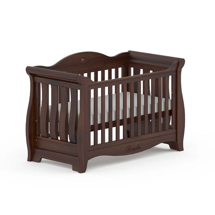 Boori Sleigh Royale Baby Cot V23-Coffee (B-SLRCBV23/CO)