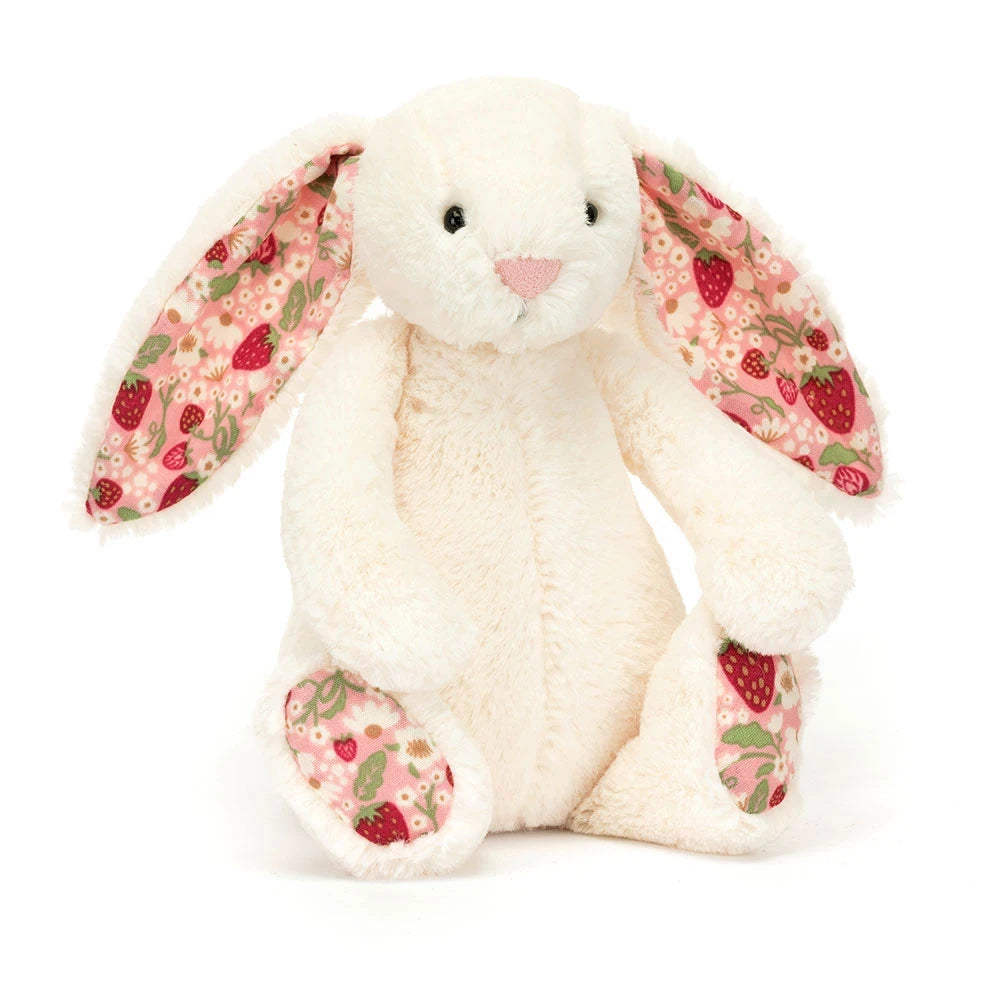 Jellycat Blossom Cream Bunny 'Berry' Little (Sml)