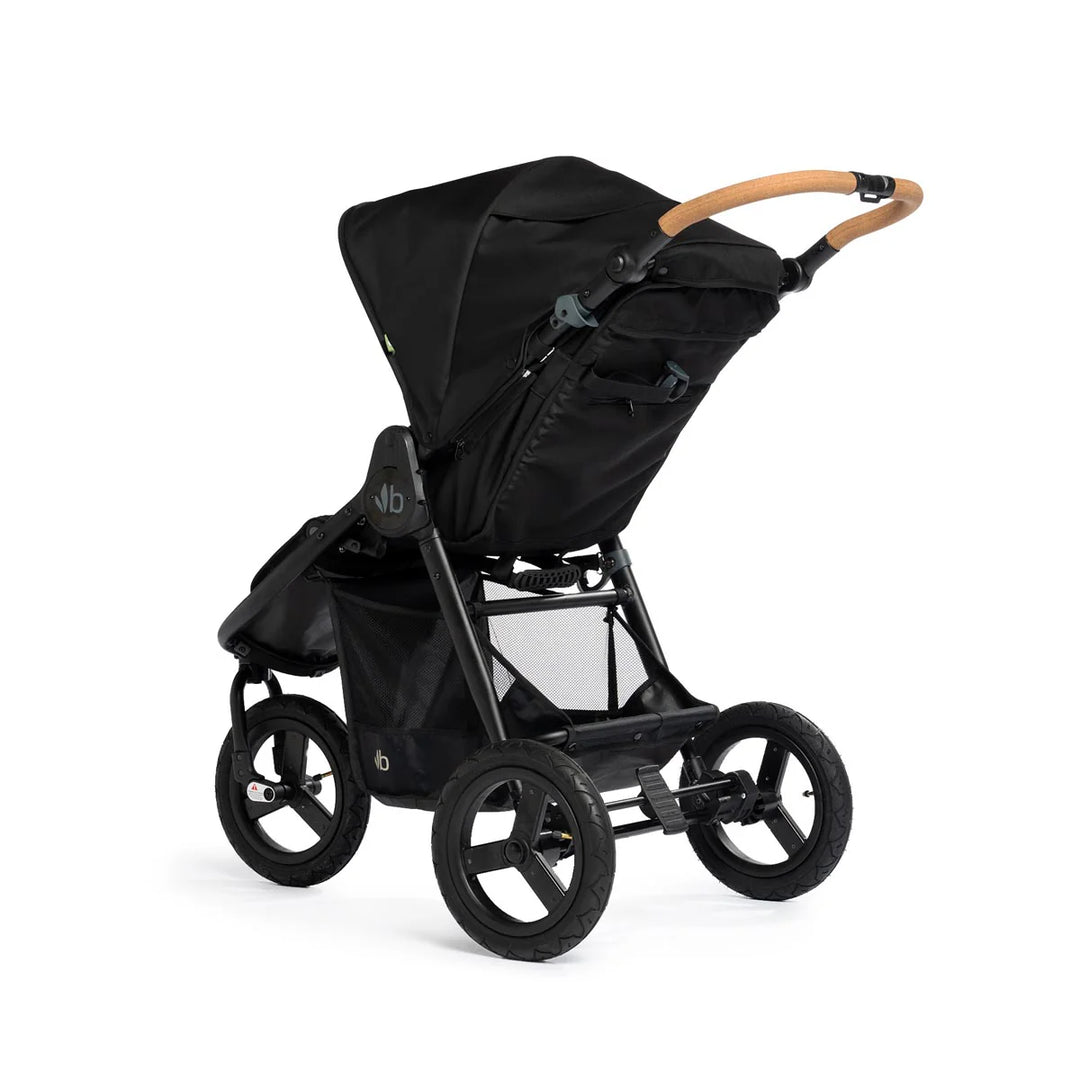 Bumbleride Indie 3 wheel stroller-Black with Matt Black Frame