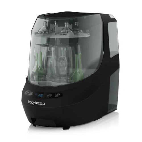 Baby Brezza Bottle Washer Pro – All-In-One Cleaner (Washes, Sterilizes & Dries) - Black