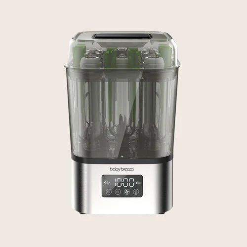 Baby Brezza SuperQuick™ Baby Bottle Steriliser and Dryer - Stainless-Steel