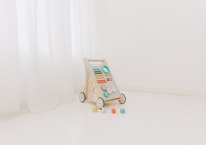 Bubble Wooden Activity Play Walker