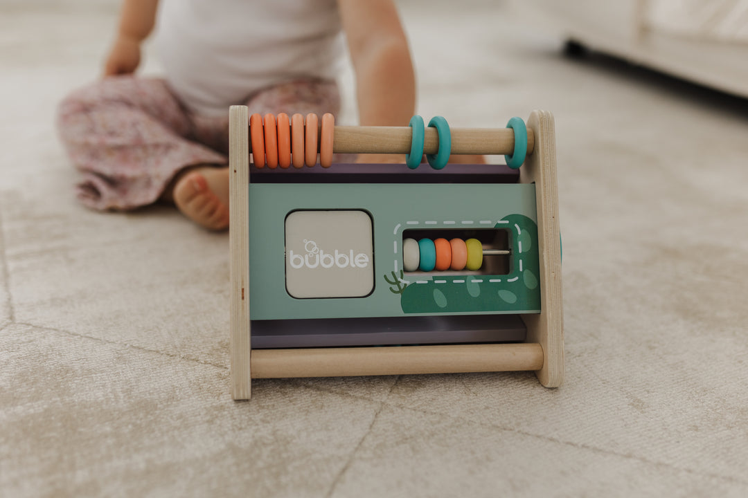 BUBBLE WOODEN ACTIVITY TRIANGLE