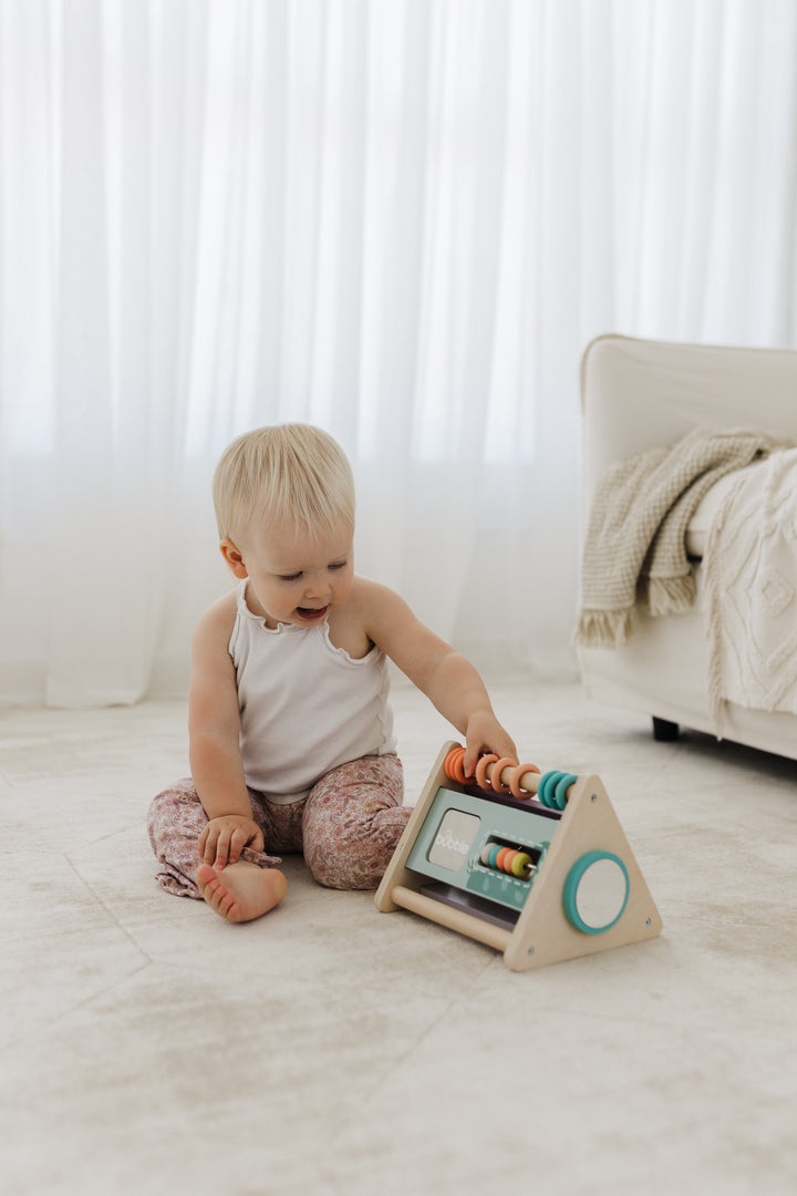 BUBBLE WOODEN ACTIVITY TRIANGLE