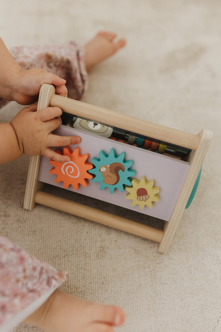 BUBBLE WOODEN ACTIVITY TRIANGLE