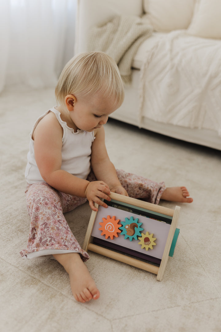 BUBBLE WOODEN ACTIVITY TRIANGLE