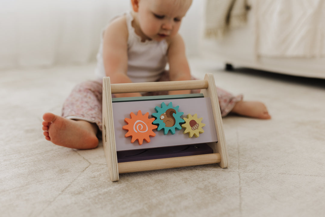 BUBBLE WOODEN ACTIVITY TRIANGLE