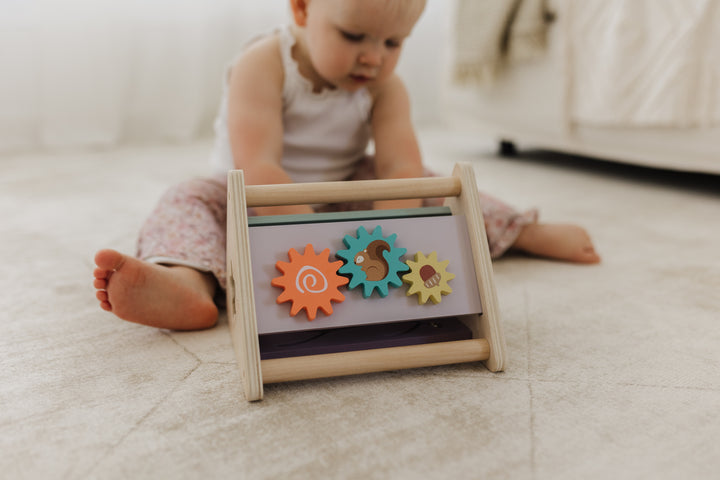 BUBBLE WOODEN ACTIVITY TRIANGLE