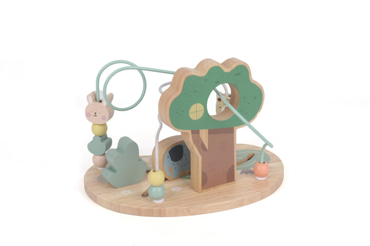 BUBBLE WOODEN BEAD MAZE