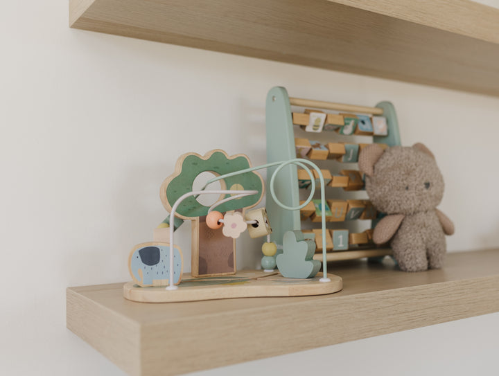 BUBBLE WOODEN BEAD MAZE