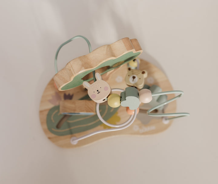 BUBBLE WOODEN BEAD MAZE