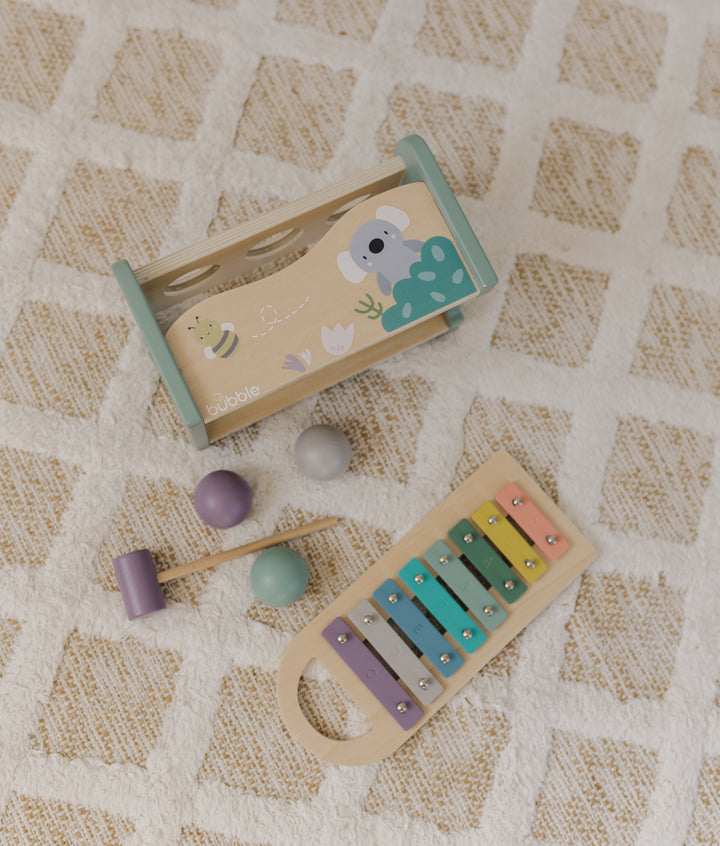 BUBBLE WOODEN TAP TAP XYLOPHONE