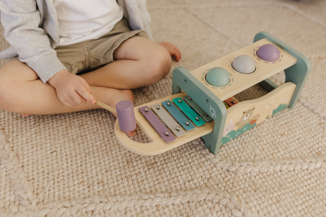 BUBBLE WOODEN TAP TAP XYLOPHONE
